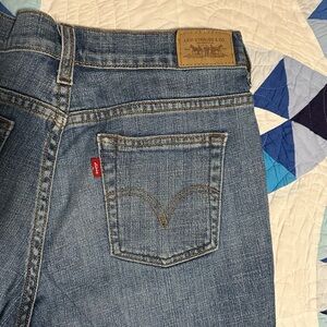 Levi 505 Blue Jeans 6 Short